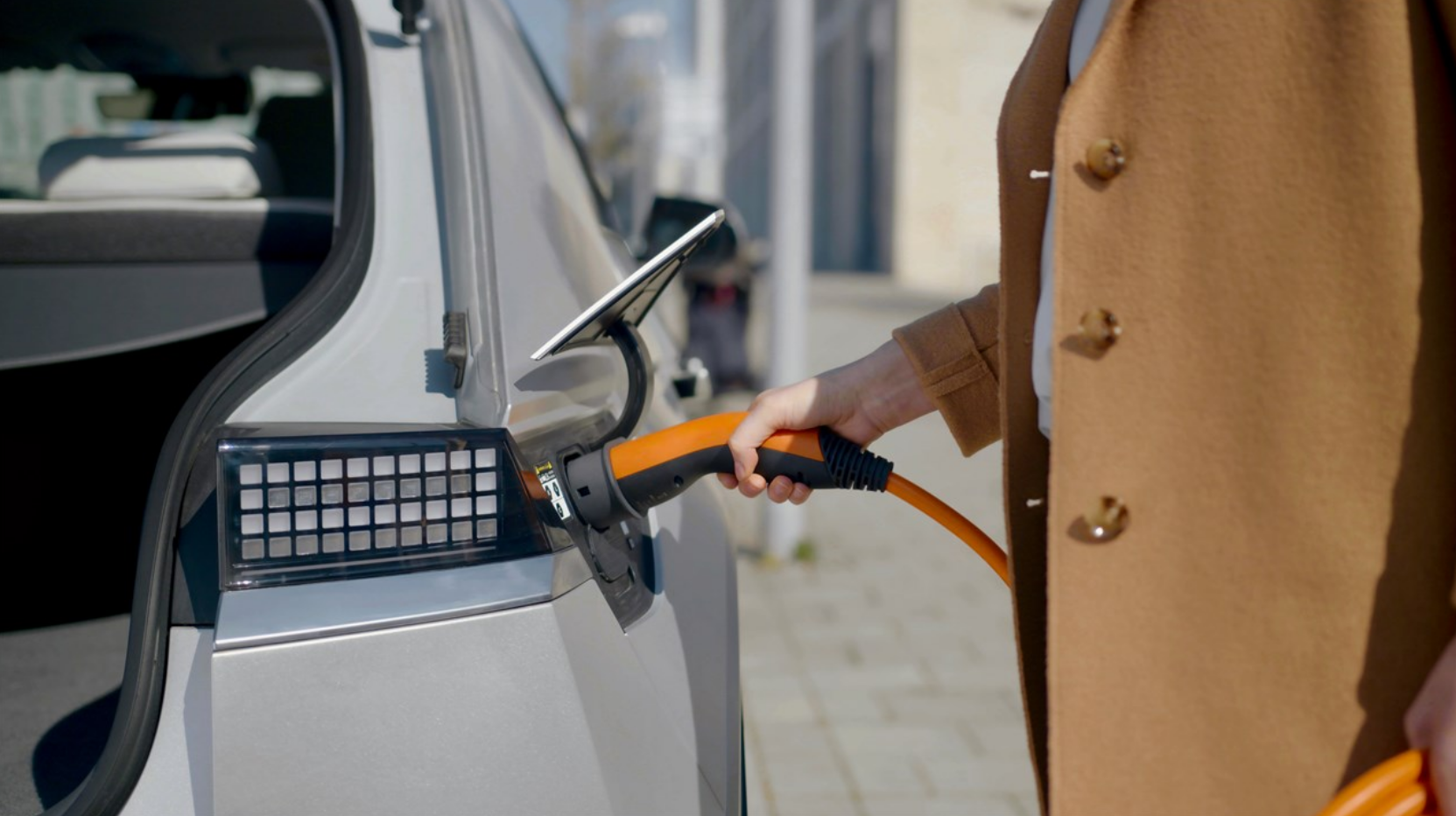 Câble de charge confort HELIX type 2, jusqu'à 7,4 kW, 5 m, orange