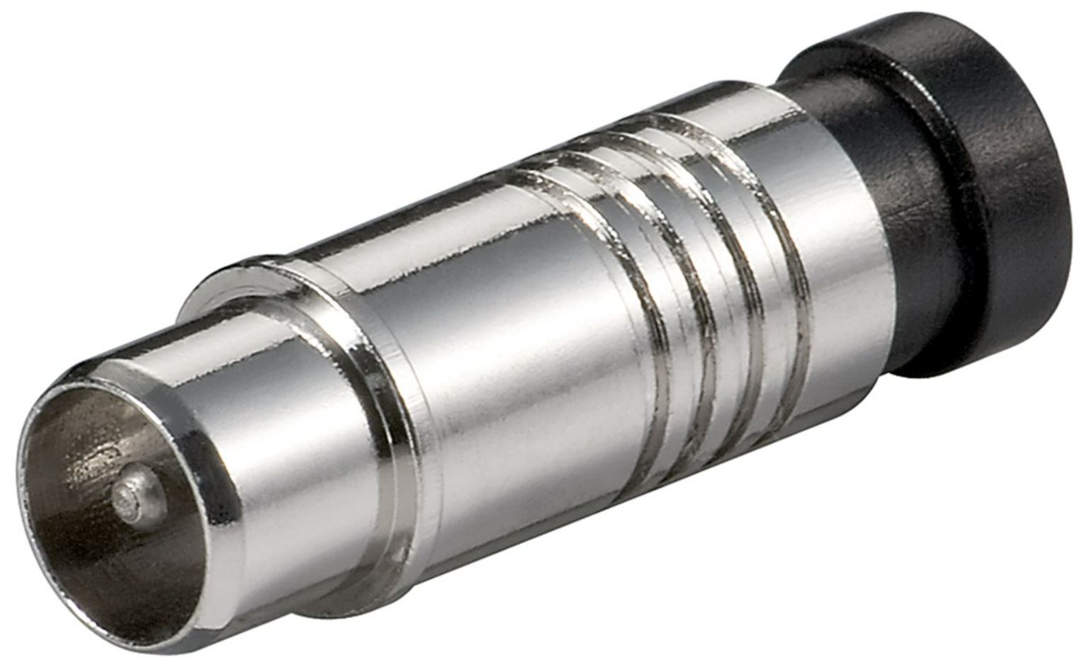 Connecteur coaxial à compression