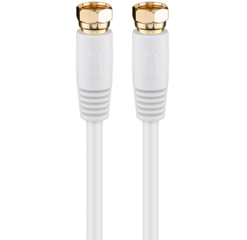 SAT-Antennenkabel (80 dB), doppelt geschirmt