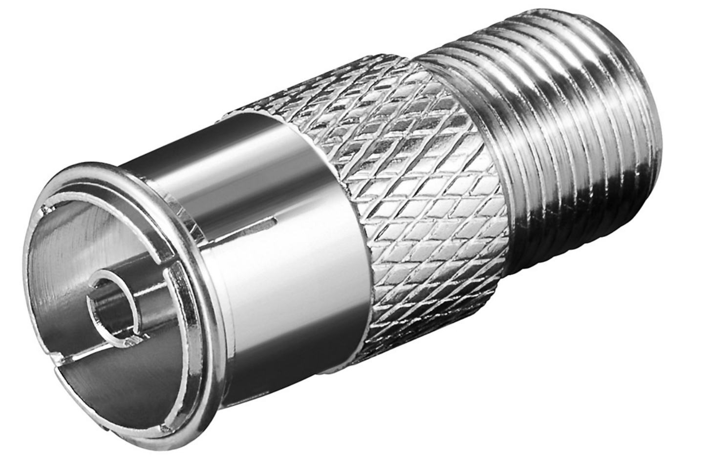 Adaptateur F : prise F > prise coaxiale