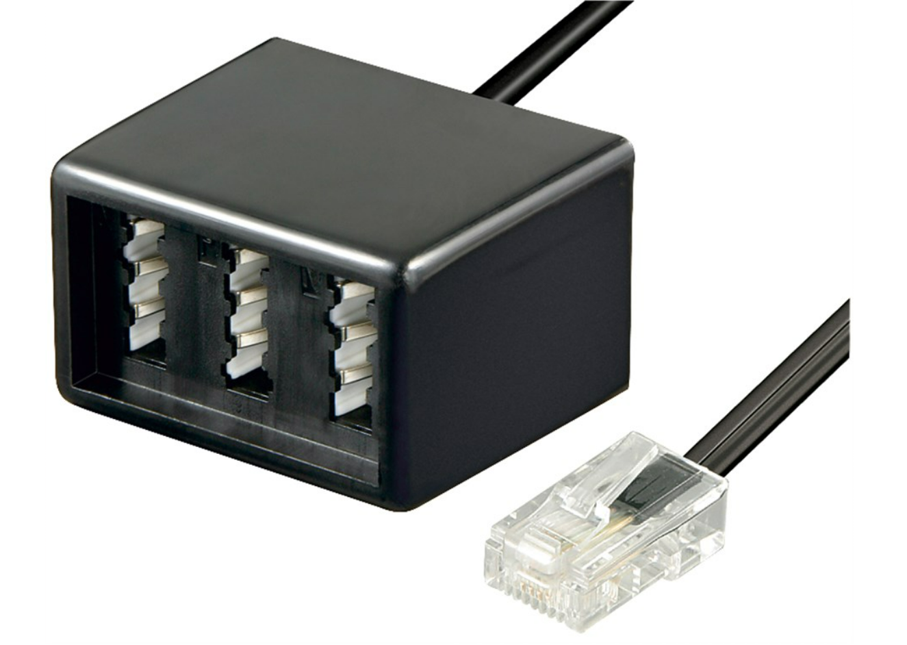 CSL Cavo Internet 20m Da TAE-F A RJ45 Per Router - Nero - Foto 5