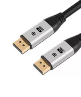 Câble Quali-Patch DisplayPort v 1.4 / 8K @ 60 Hz /, connecteur métallique