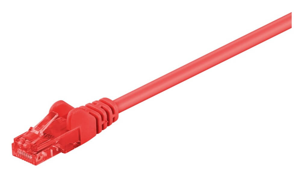 Câble patch CAT 6, U/UTP, coloré