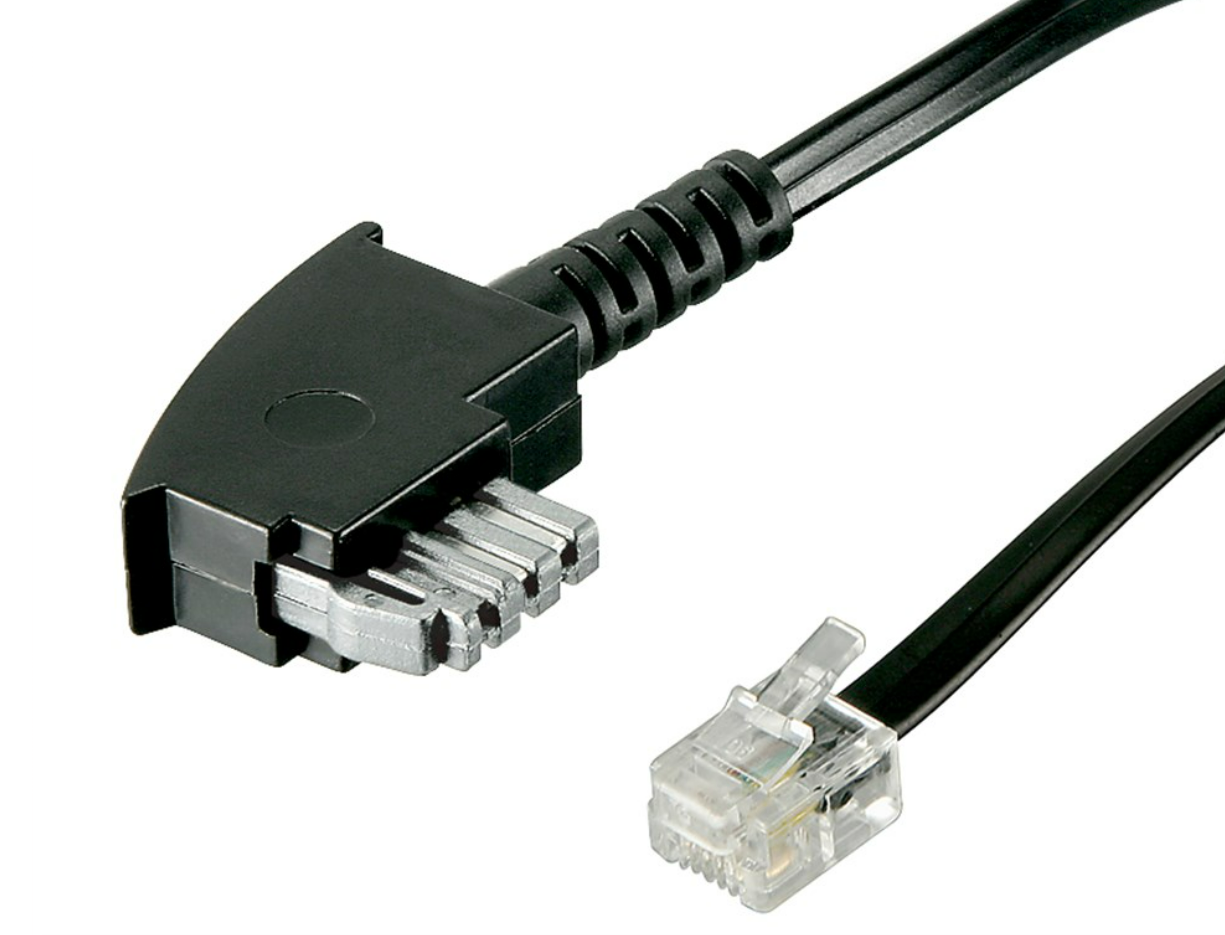 Câble de connexion TAE-N (International Brochage) 4 broches