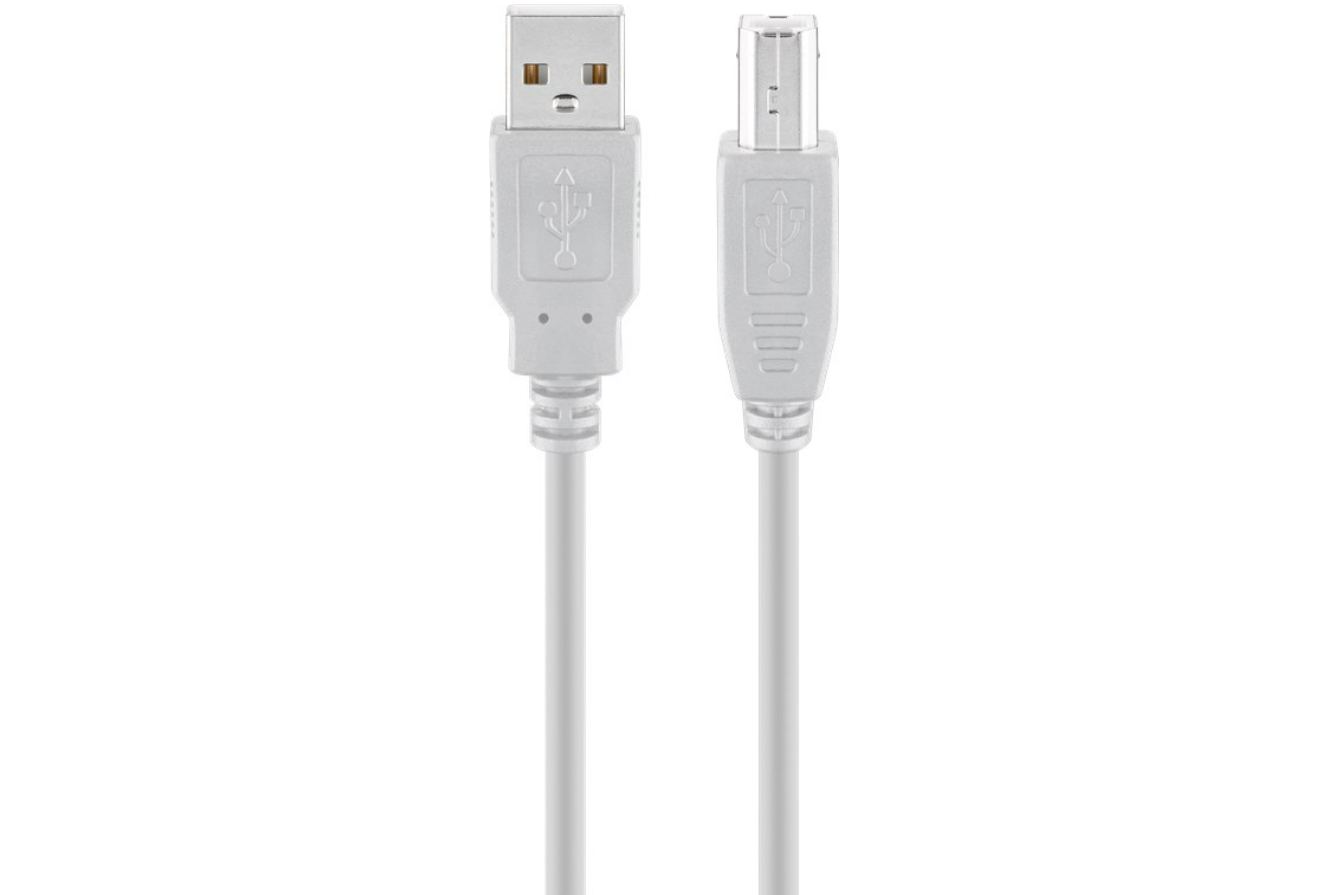 USB 2.0 Hi-Speed-Kabel, Grau