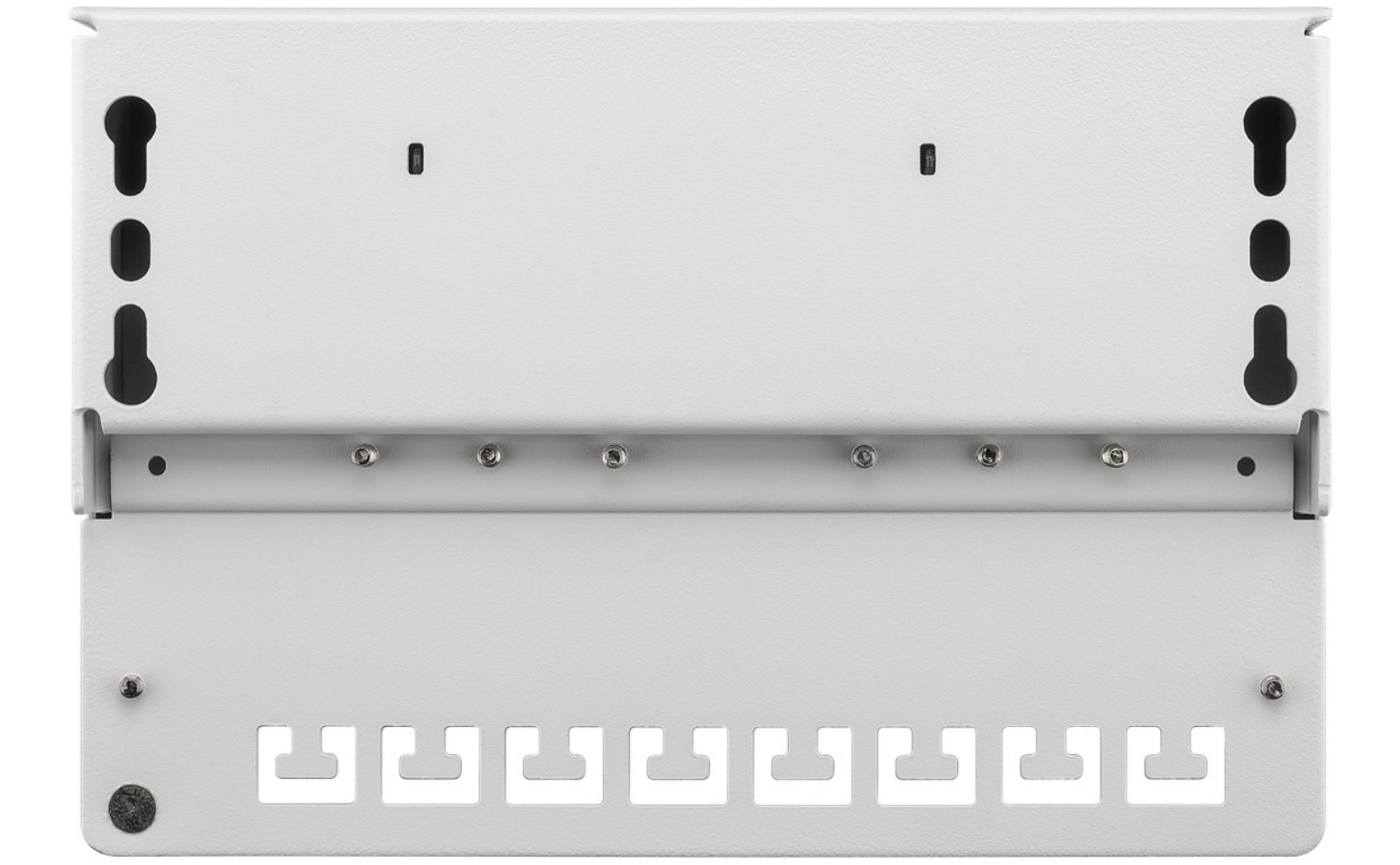 CAT 5e Mini/Desktop Patch Panel, 8 Port, (1 HE)