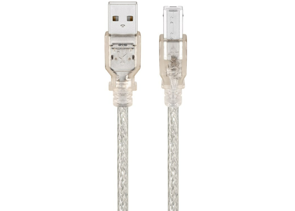 USB 2.0 Hi-Speed-Kabel, Transparent
