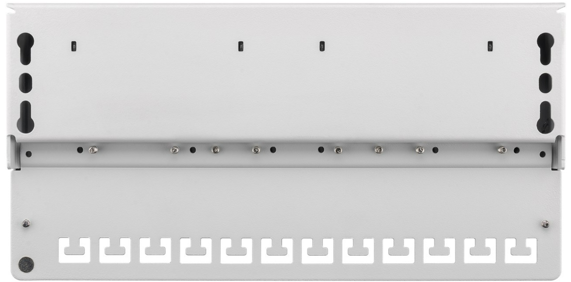 CAT 6 Mini/Desktop Patch Panel, 12 Port, (1 HE)