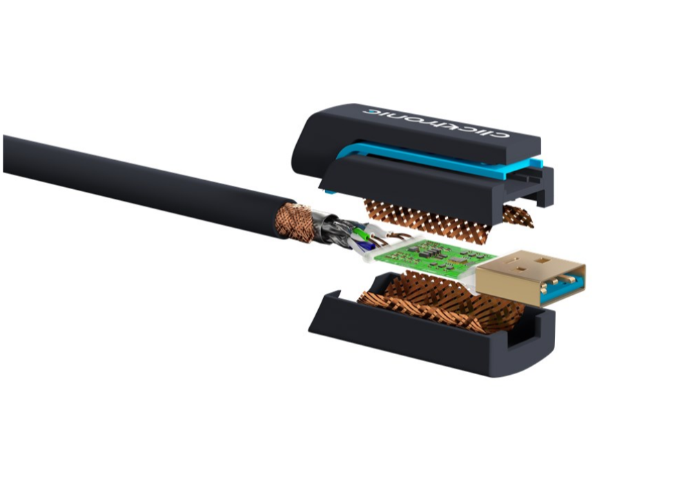 Premium Adapterkabel USB-A-auf-USB-B 2.0