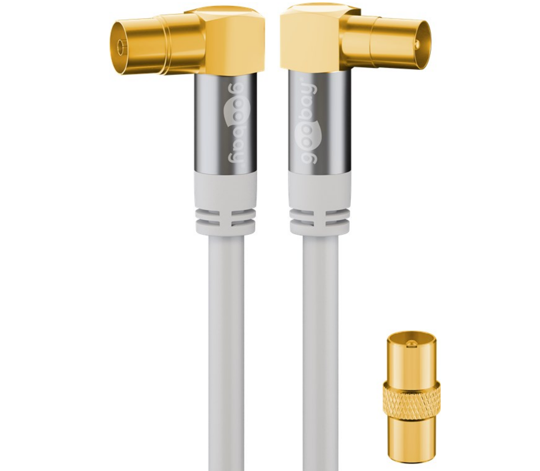 Cavo antenna TV (135 dB), schermato 4x