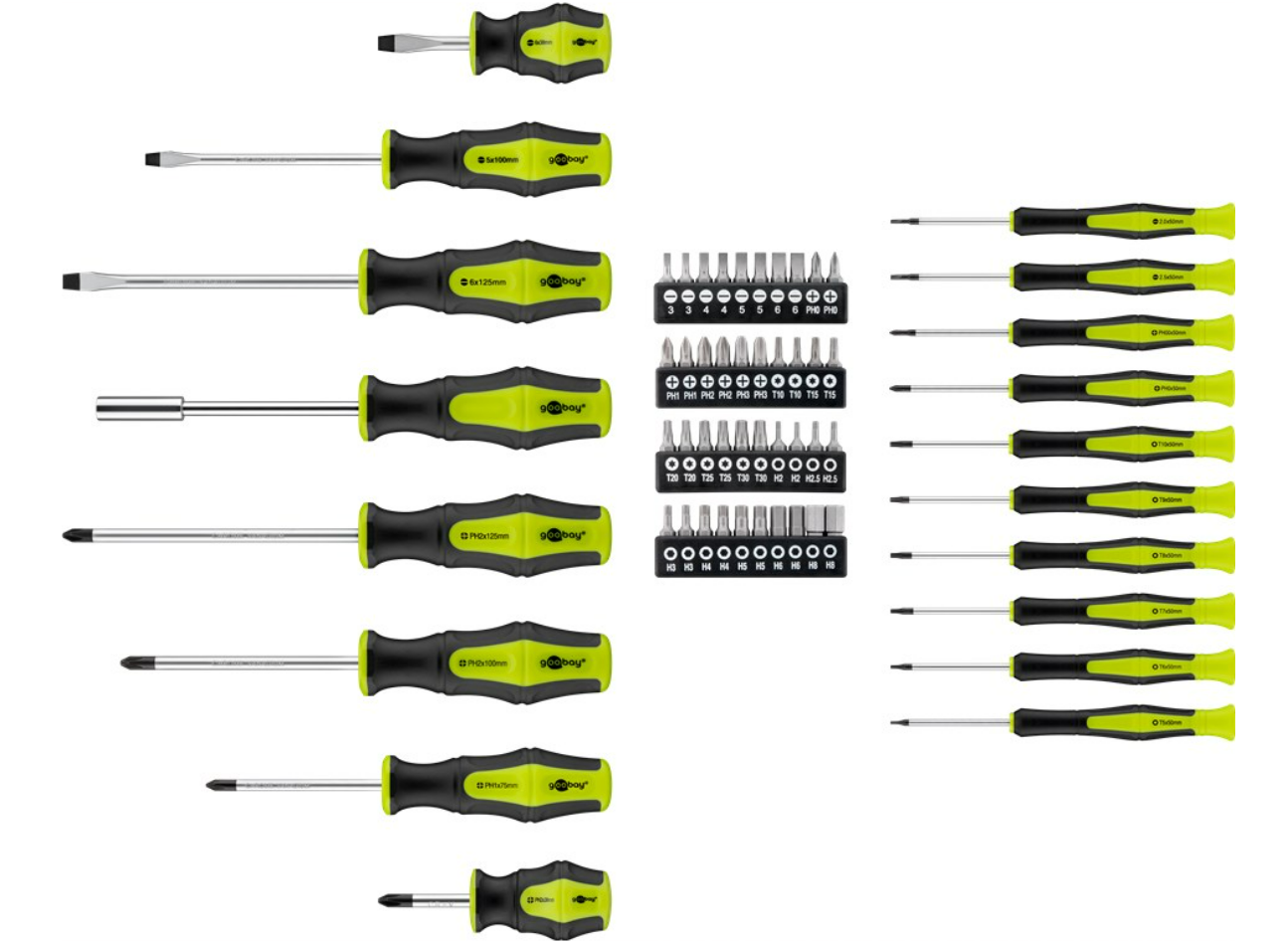 Étui de tournevis de 58 pièces