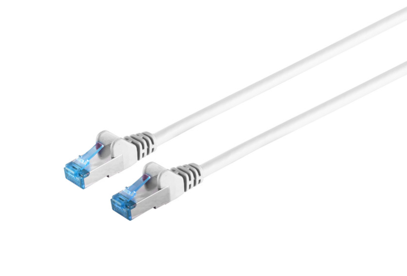 CAT 6A Patchkabel S/FTP, CCA, PVC, 2 x RJ45 Netzwerk