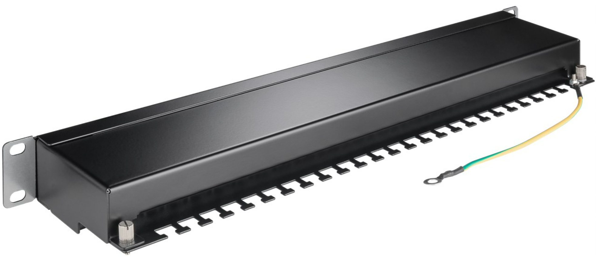 Pannello patch CAT 6 da 19 pollici (48,3 cm), 24 porte, (1 U)