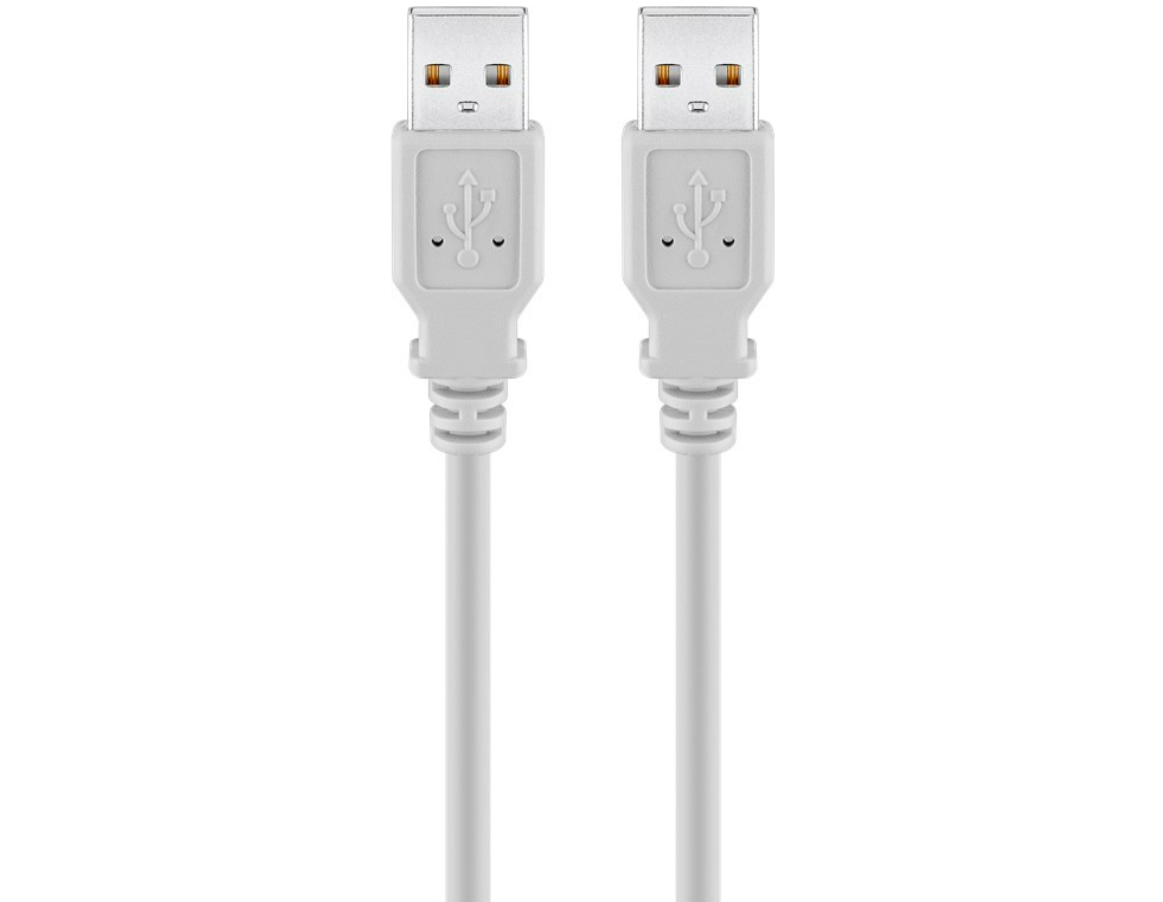 Câble USB 2.0 haute vitesse, gris