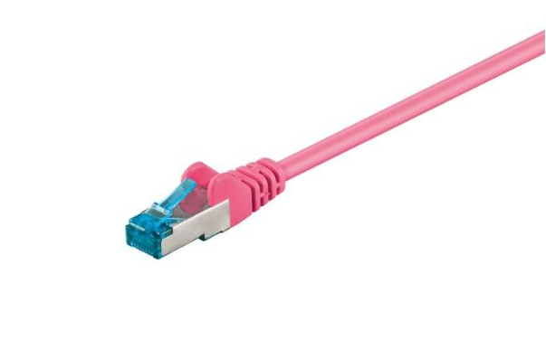 CAT 6A Patchkabel, S/FTP (PiMF), farbig