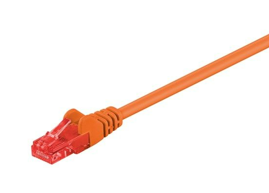 Câble patch CAT 6, U/UTP, coloré