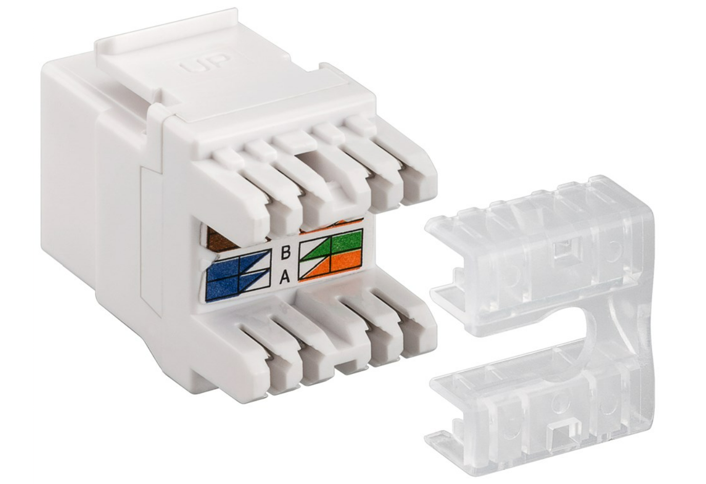 Modulo Keystone RJ45 CAT 6, UTP, 250 MHz