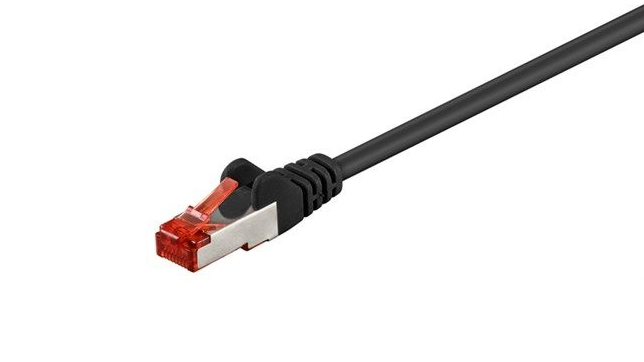 Câble patch CAT 6, S/FTP (PiMF), taille mini 0,15