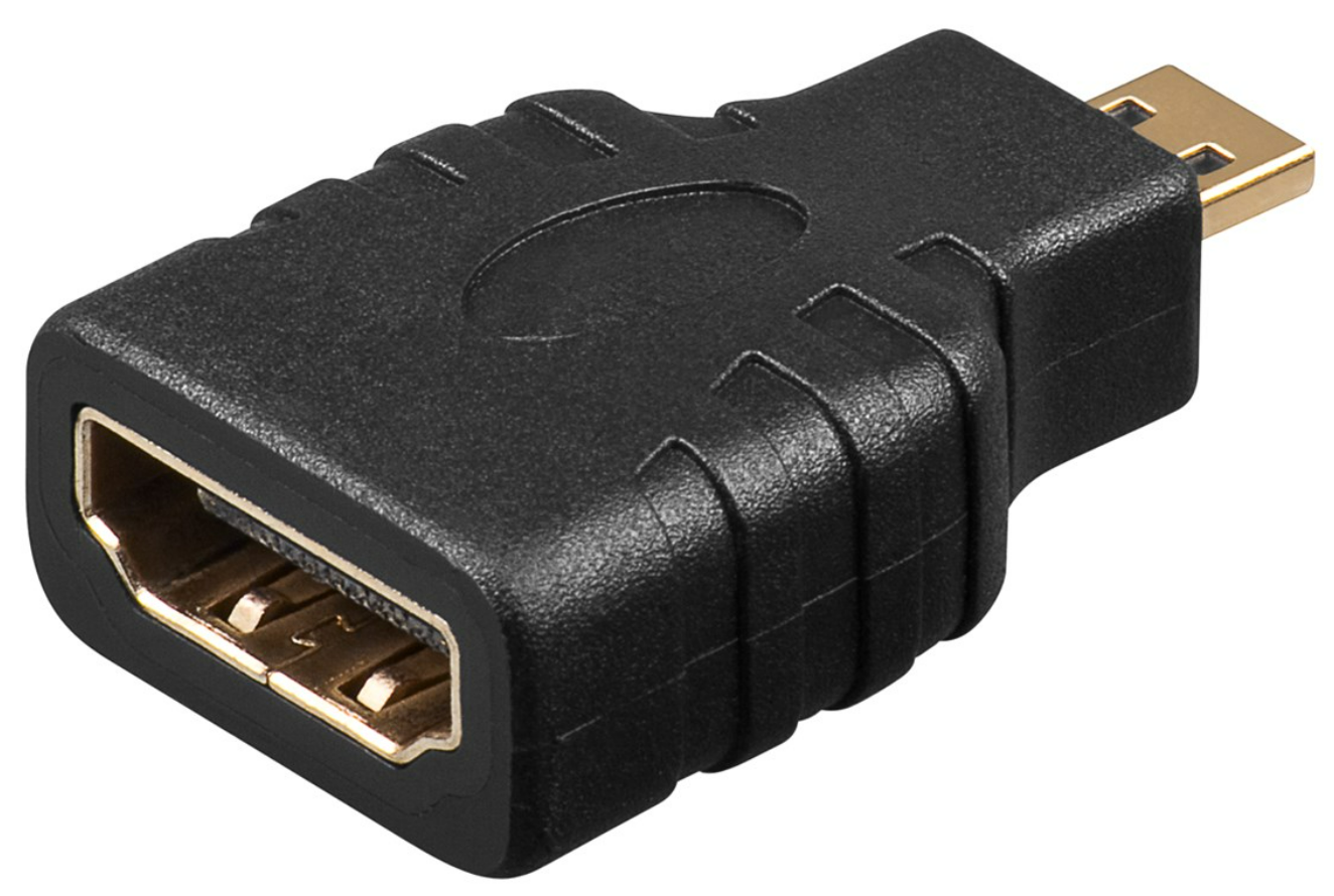 HDMI-Adapter, vergoldet