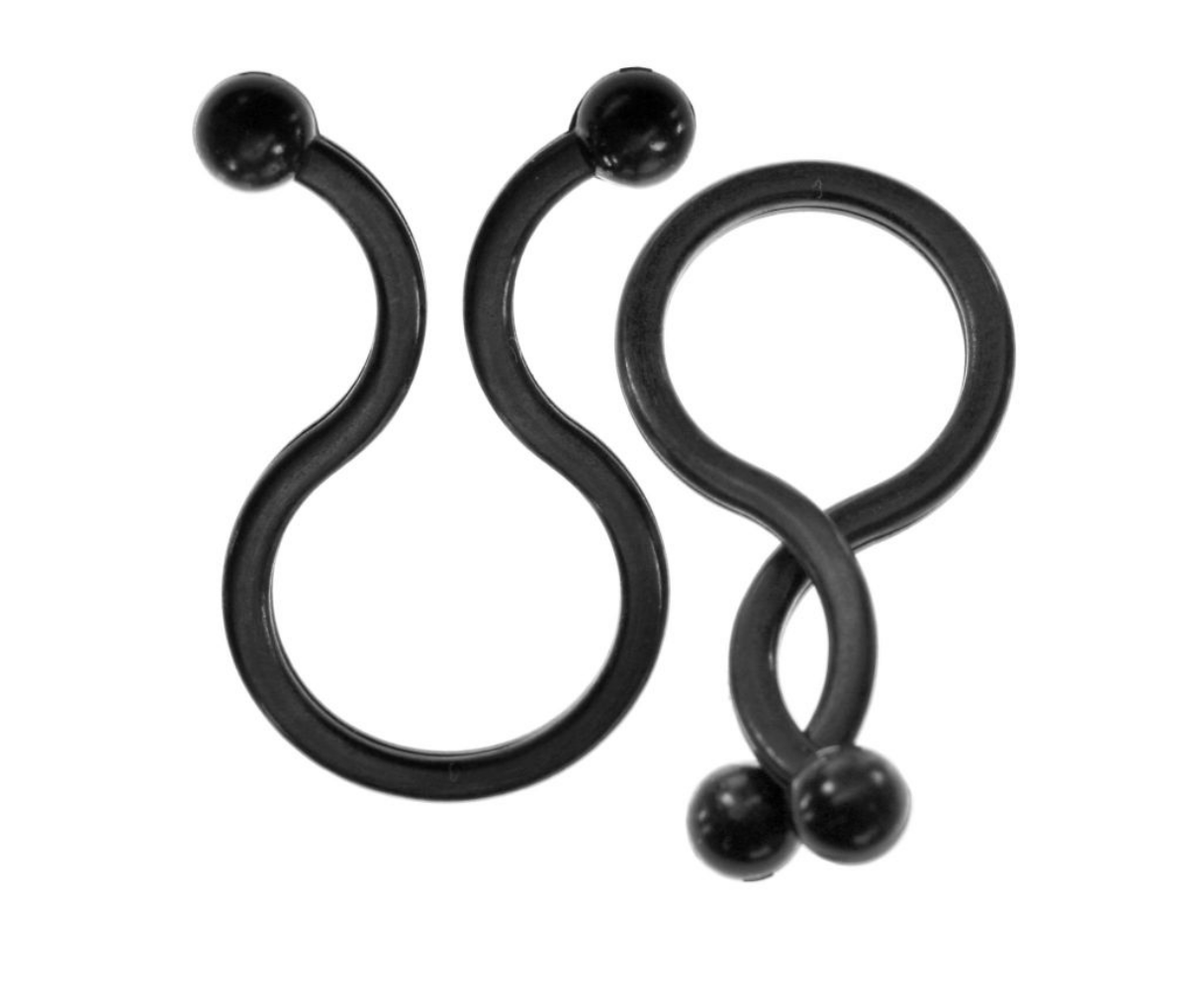 Attaches de câble InLine® Twist 26-30mm, 10 pièces