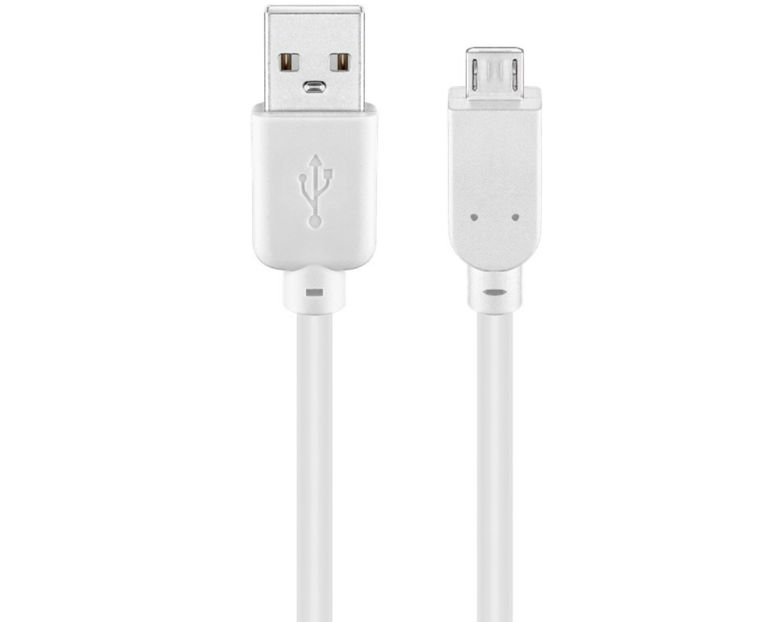 Câble USB 2.0 Hi-Speed, blanc