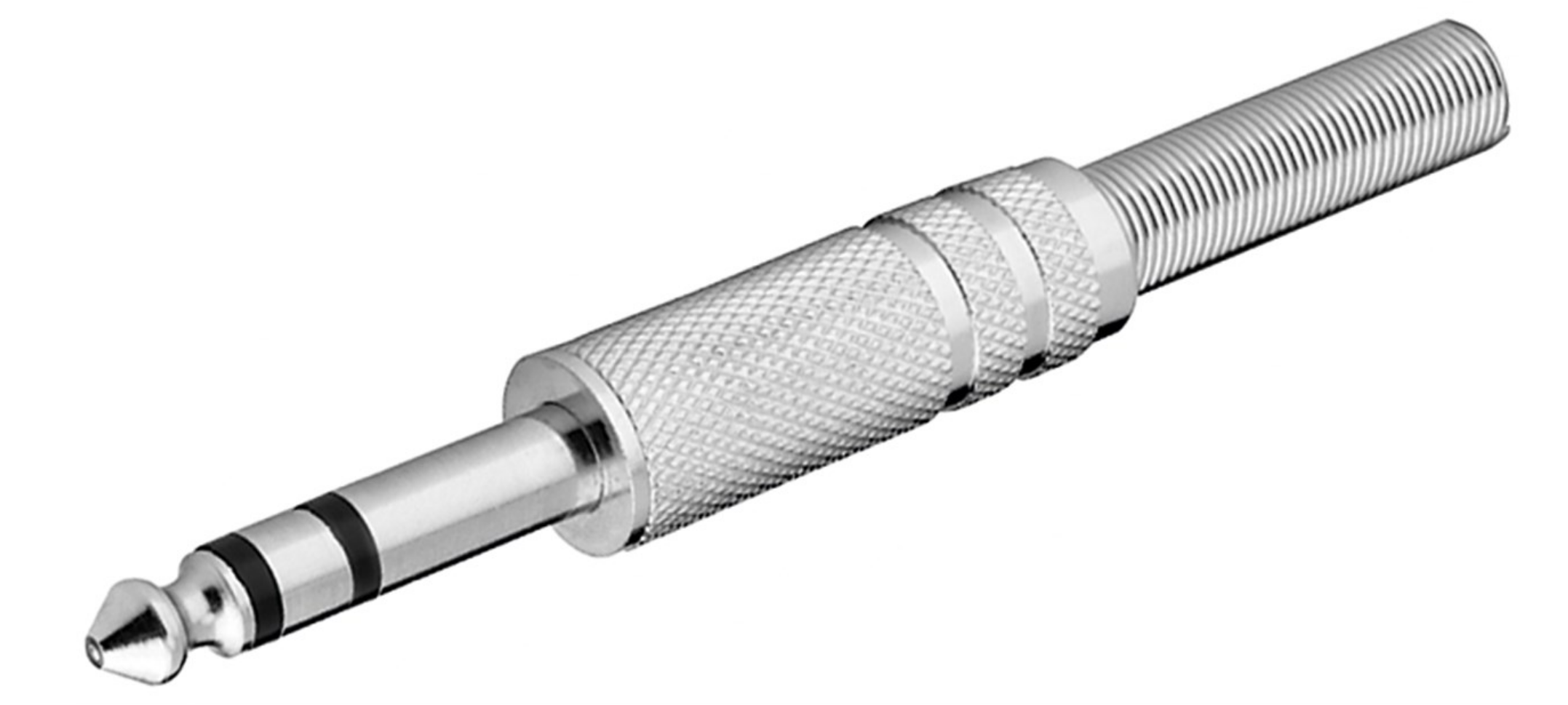 Klinkenstecker - 6,35 mm - stereo, 3-polig (10 Stück)