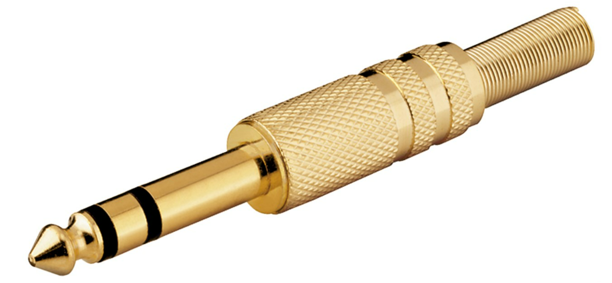 Klinkenstecker - 6,35 mm - stereo, 3-polig (10 Stück)