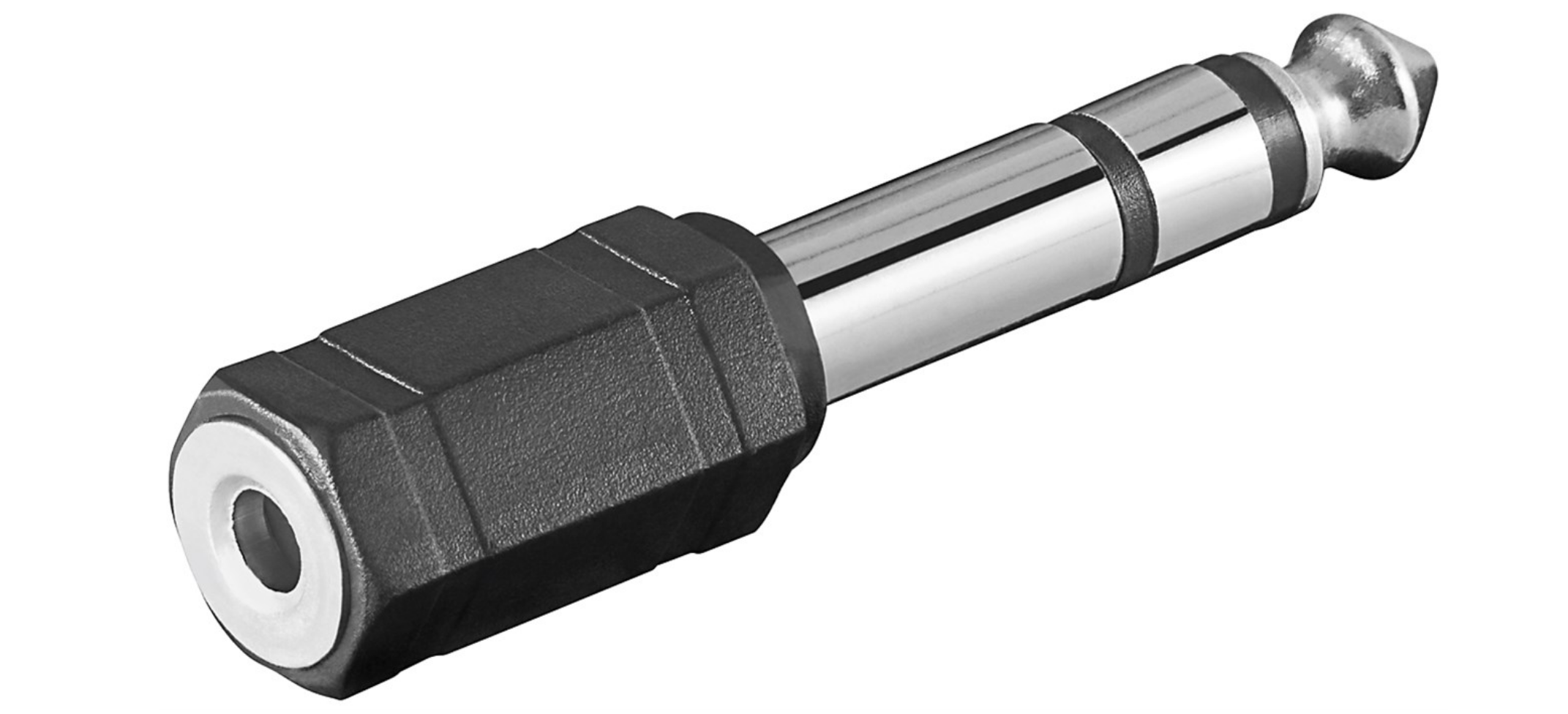 Kopfhörer-Adapter, AUX-Klinke 6,35 mm zu 3,5 mm (10 Stück)