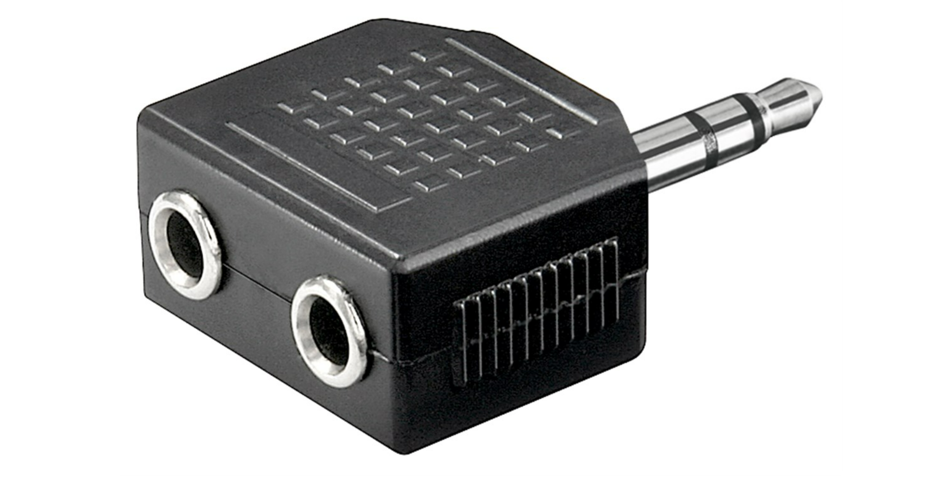 Kopfhörer-Adapter AUX, Klinke 3,5 mm 1 zu 2 (10 Stück)