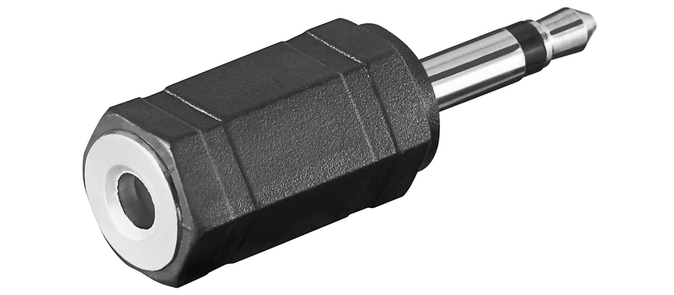 Kopfhörer-Adapter, AUX-Klinke 3,5 mm Mono zu Stereo (10 Stück)