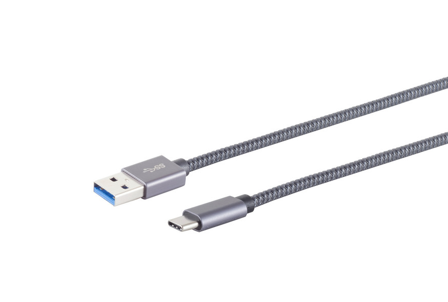 USB-A Adapterkabel, USB-C, 3.2 Gen 2x1, Pro