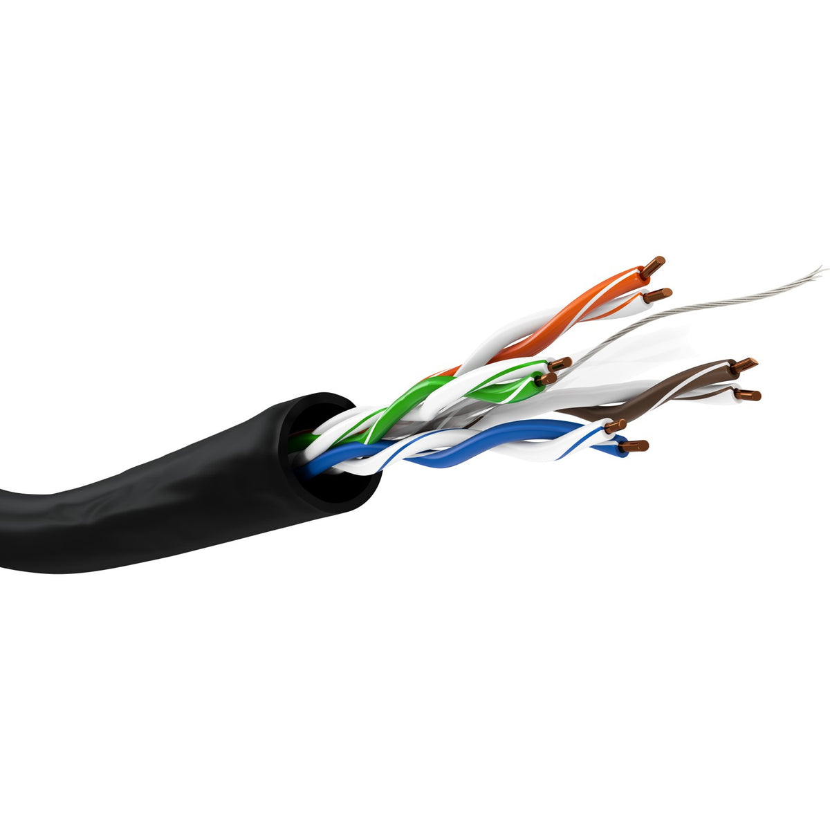 CAT 6 Outdoor Netzwerkkabel, U/UTP, CU, 100m