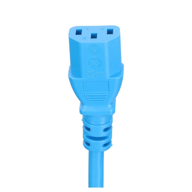 Netzkabel C13 (180°)-C14 (180°) H05VV-F 3x0,75mm²