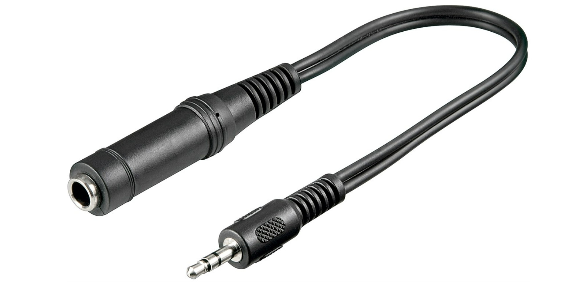 Adaptateur pour casque, 3,5 mm mâle vers 6,35 mm femelle