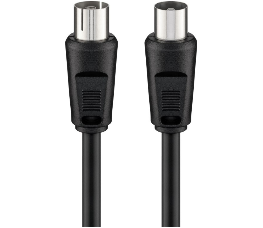 Câble d'antenne (&lt;70 dB), double blindage