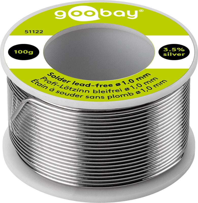 Profi-Lötzinn bleifrei, ø 1,0 mm, 100 g