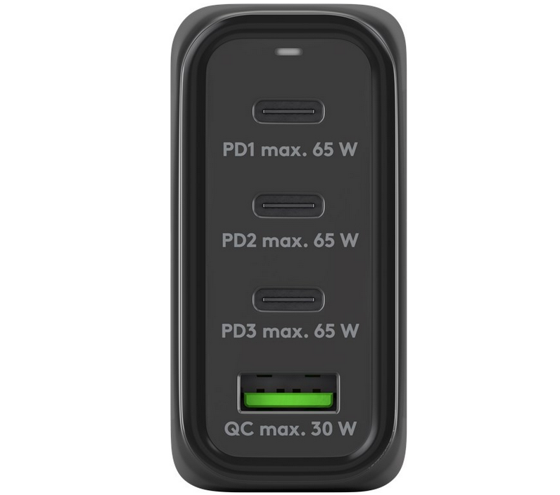 USB-C™ PD Multiport-Schnellladegerät (68 W) schwarz