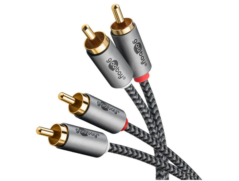 Premium Stereo-Cinchkabel