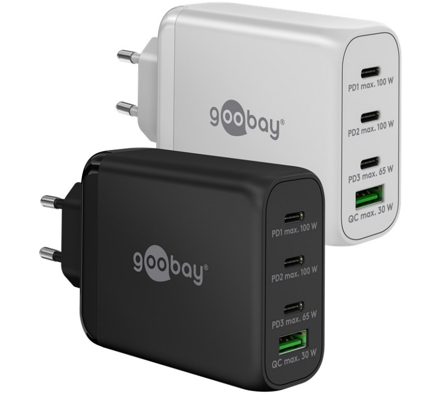 USB-C™ PD GaN Multiport-Schnellladegerät (100 W)