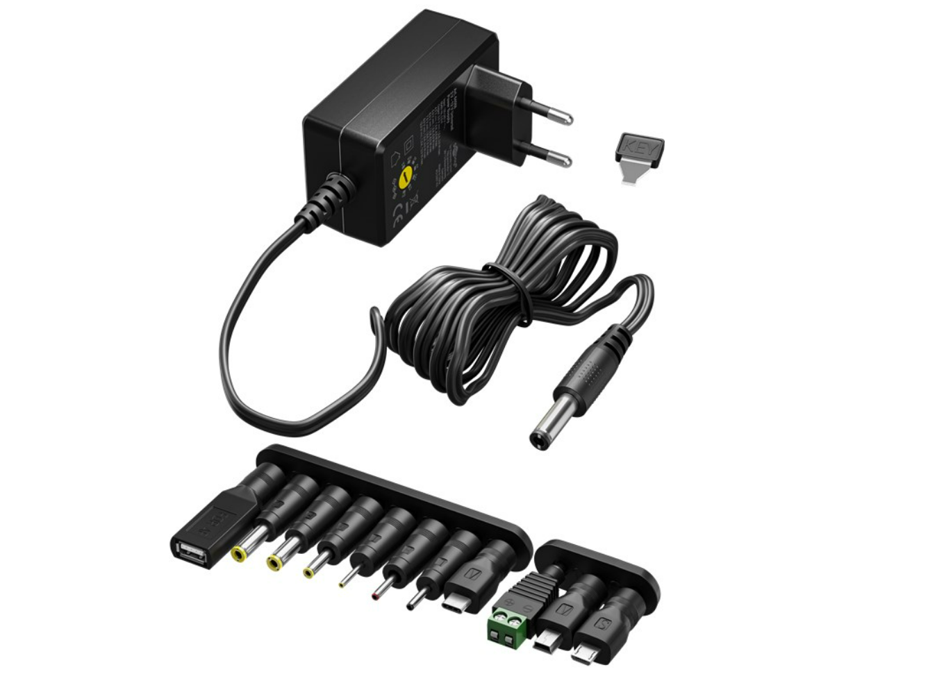 Universal-Netzteil (3 V - 12 V, max. 3,6 W / 0,3 A)