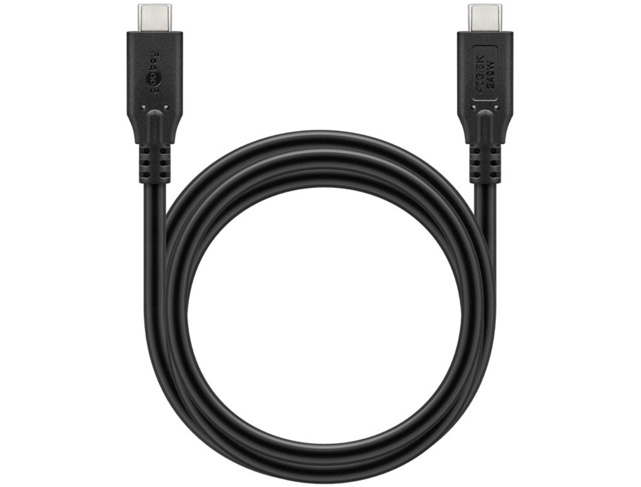 USB-C-Kabel, USB4, 240 W, 40 Gbit/s, Power Delivery