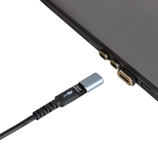 USB4 3x2 Magnetischer Adapter USB-C gerade 40Gbps 240W/5A 8K60Hz