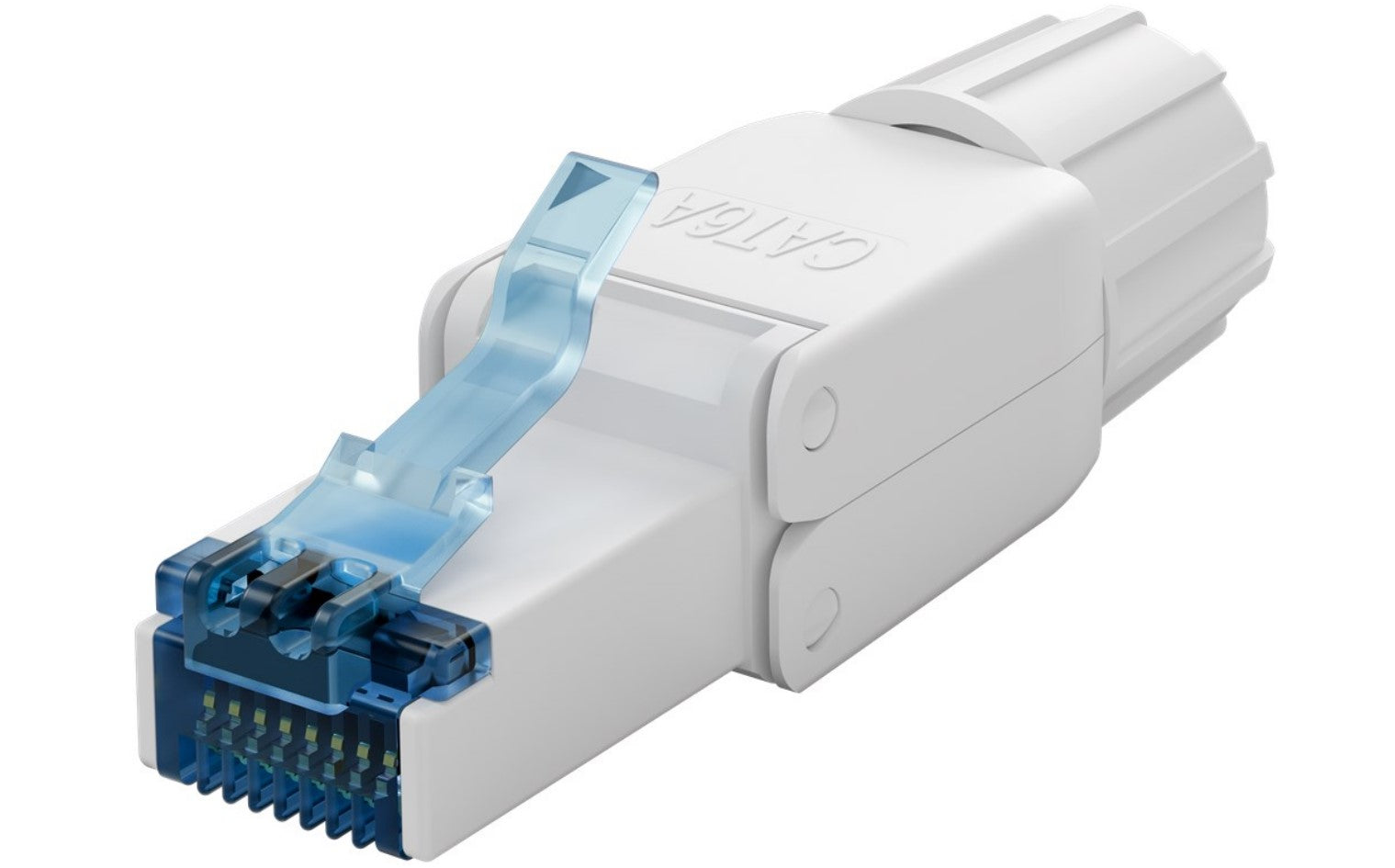 CAT 6A feldkonfektionierbarer RJ45-Stecker, UTP ungeschirmt