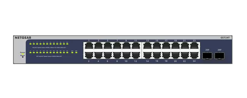 Netgear Switch GS724T-600EUS 26 Port