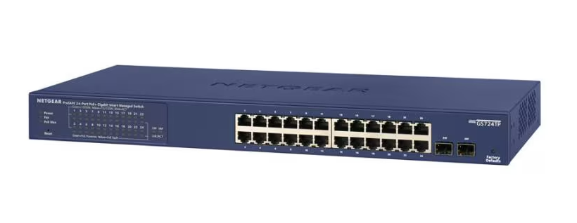 Netgear PoE+ Switch GS724TPv3 26 Port