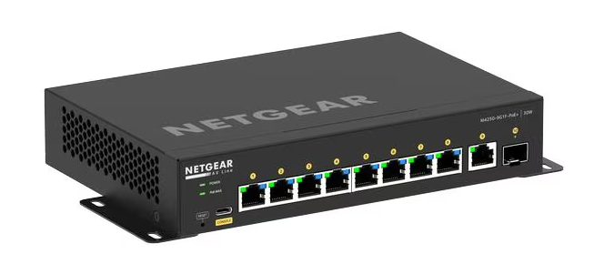 Netgear PoE+ Switch M4250-9G1F-PoE+ 10 Port