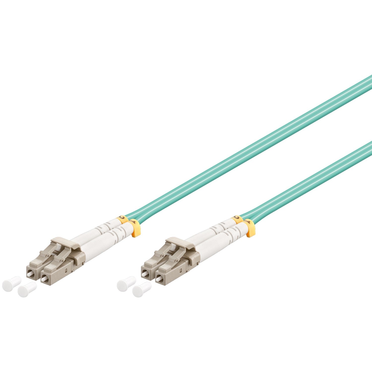 LWL Kabel, Multimode (OM3) LC/LC Aqua