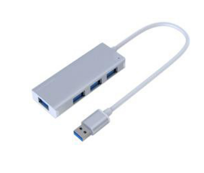 4 Port USB 3.0 HUB Aluminium-Design