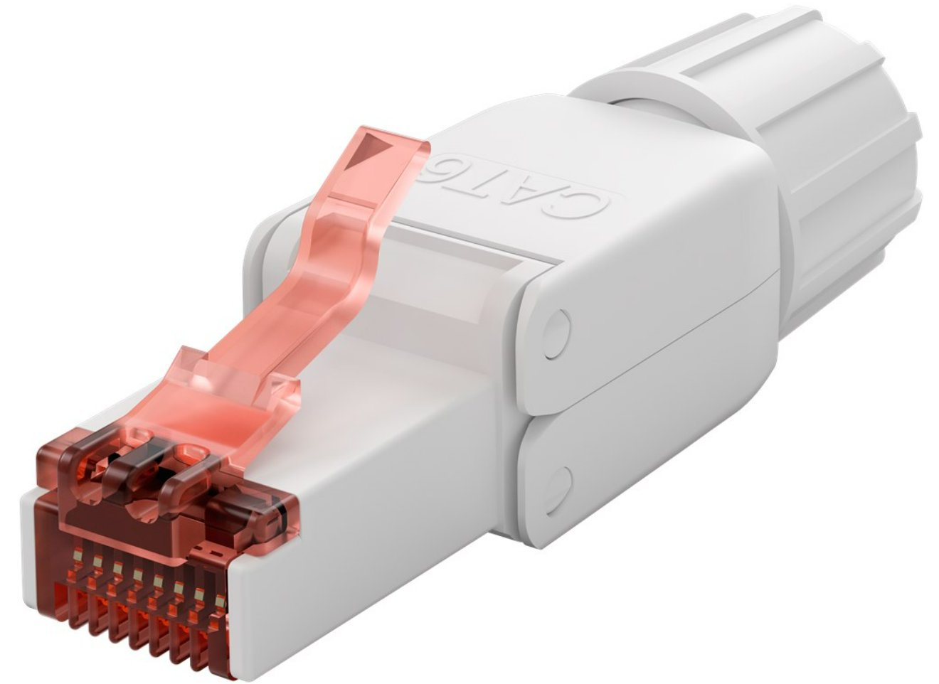 CAT 6 UTP feldkonfektionierbarer RJ45-Stecker, ungeschirmt