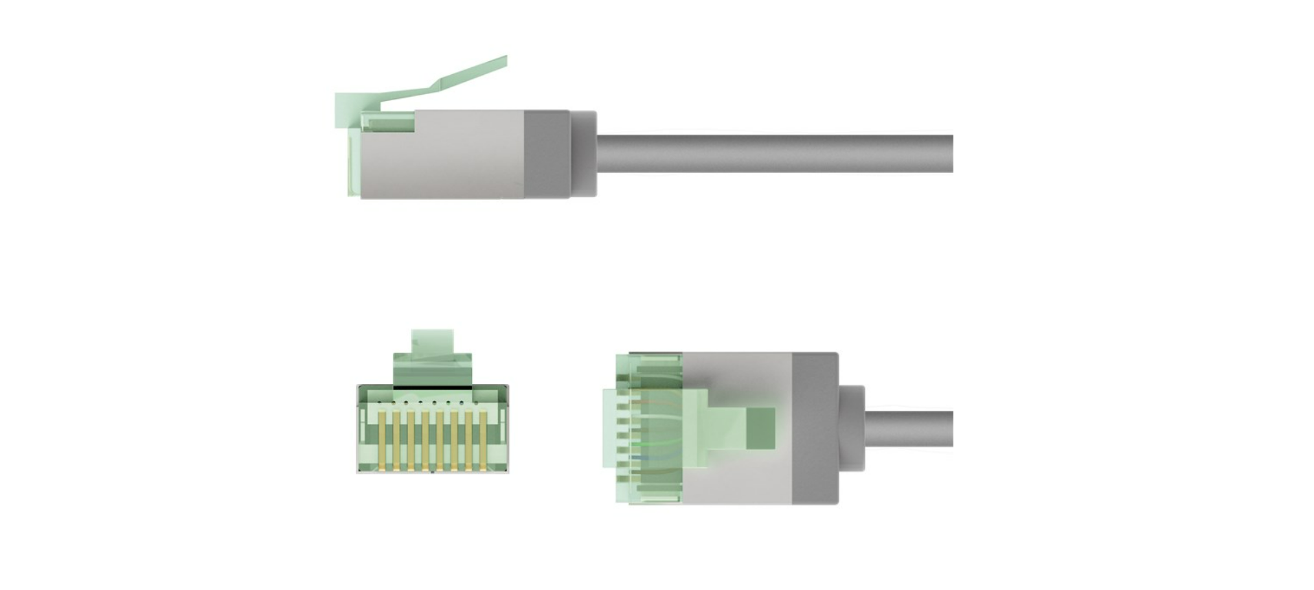 CAT 8.1 U/FTP Slim Ultraflexibles Patchkabel